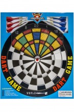 Dart game (board + 6 darts) - diameter 41 cm