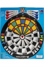 Dart game (board + 6 darts) - diameter 43 cm