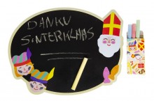 Drawing board + chalk - Christmas Sinterklaas