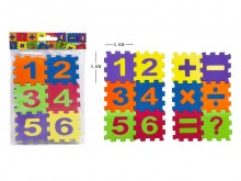 Piankowe puzzle matematyczne - 2 arkusze
