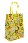 Wild animals gift bag - 16 x 22 x 9 cm