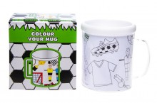 Color your mug - football