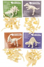 Build a dinosaur skeleton - 3D puzzle