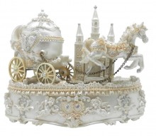 Wedding carriage music box
