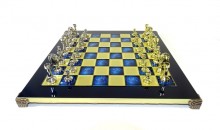 Exclusive, large classic metal chess Stauton, 36 ...
