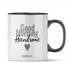 Ceramiczny kubek Good Morning Handsome - produkt ...