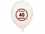 Balony urodzinowe - 40