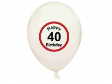 Balony urodzinowe - 40