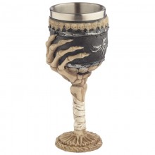 Decorative cup - skeleton hand