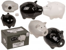 Pig Salt and Pepper Shaker with Magnetic Noses