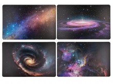 Podkładki na stół galaktyka - zestaw 4 sztuk