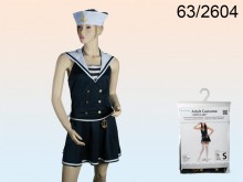 Damski strój kobiety żeglarki - WYPRZEDAŻ