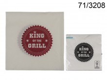 Paper Napkins - King of the Grill