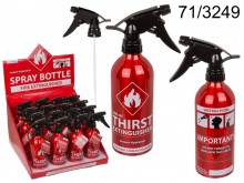 Fire extinguisher spray bottle