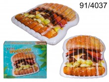 Úszó matrac, úszómedence - hamburger