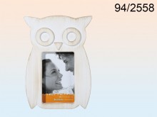 Antique Owl Picture Frame