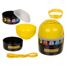 Pac-Man kerek ételdoboz - licencelt termék