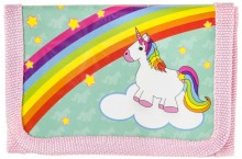 Children's wallet - rainbow and unicorn
