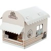 Pusheen the cat - Cardboard house for a kitten Do it yourself