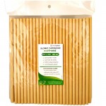 Ekologiczne słomki papierowe - 100 sztuk 8x210 mm (100% biodegradowalne)