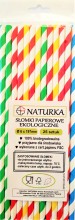 Ecological paper straws - 25 pieces 197 mm (100% ...