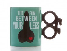 Biker's mug  the fun between your legs