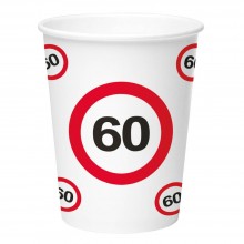 Birthday Party Cups (8 pieces) - 60