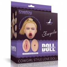 Cowgirl style sex doll - Fayola