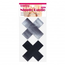 Nipple stickers - 2 pairs - cross pattern