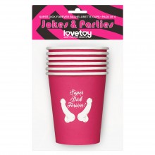 Super Dick Forever paper cups (6 pieces)