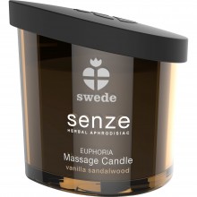 Swede massage candle - vanilla + sandalwood