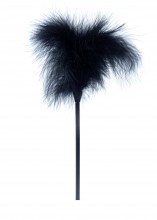 Natural erotic feather - black