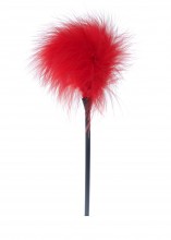 Natural erotic feather - red