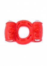 Vibrating ring double - red