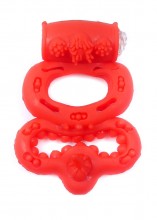 Vibrating ring - red