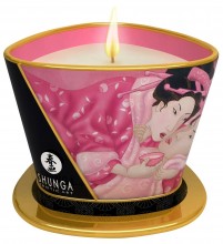 Shunga massage candle - rose