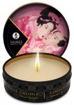 Mała świeca do masażu Shunga - różana