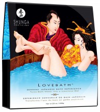 Luxurious bath in Shunga gel pearls - ocean