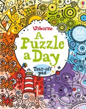 Usborne Book - A Puzzle a Day - Tear off pad