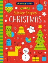 Usborne - Sticker Shapes Christmas book