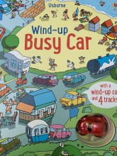 Wind-up busy car