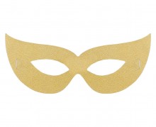 Gold paper masks - set of 4