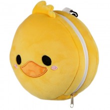 Duck Plush Travel Pillow and Eye Mask