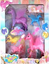 Set of winged horses - gift box