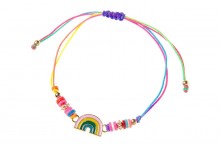 Children's bracelet with beads - mix of patterns