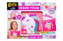 Do it yourself - sequin unicorn pillow
