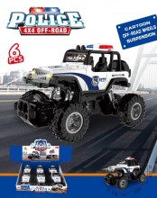 Police off-road car with 4-wheel drive - size L