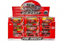 Die-cast fire truck