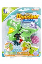Dinosaur soap bubble gun