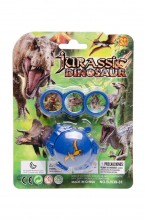 Mini disc launcher - dinosaurs